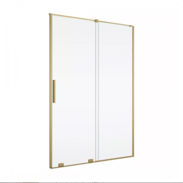 Ronal SanSwiss Amalia Drzwi Przesuwne 2-cz. 200x225 cm Profil Złoto szczotkowane D35S2SM41307
