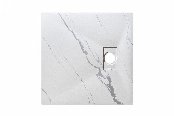Besco Vexo Marble brodzik 90 VM9090K