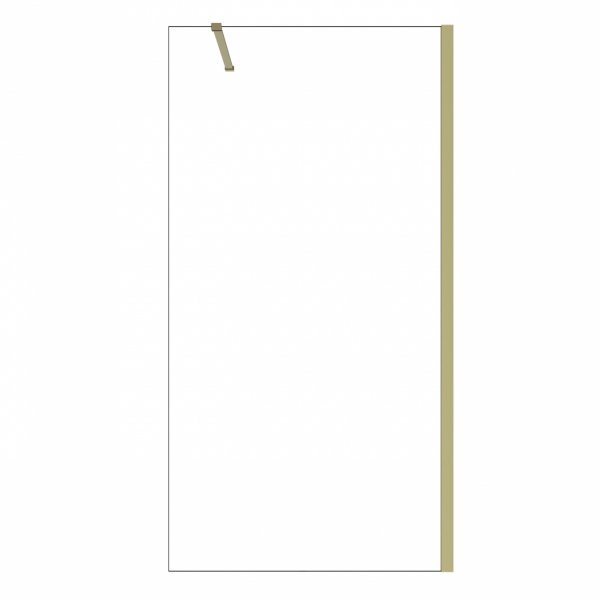 Besco Eco-n Gold Kabina prysznicowa walk-in 110x195 ENG110195C