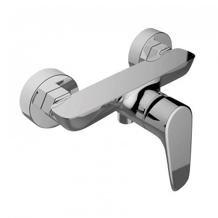 Laveo RUBIO bateria prysznicowa natynkowa jednouchwytowa chrom BLX040D