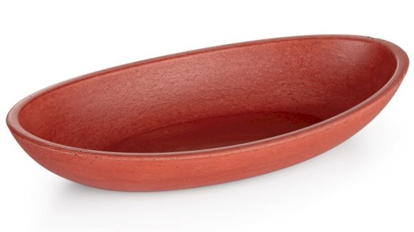 S.V.I.S.Design MISKA 19 CM ORION BASIC - CEGLASTY, BEZ DEKORU, LAKIER MATOWY
