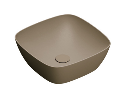 Catalano GREEN LUX 40x40 nablatowa brąz mat umywalka 140APGRLXMS