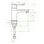 Laveo Appia Jednouchwytowa bateria umywalkowa chrom BLP022D