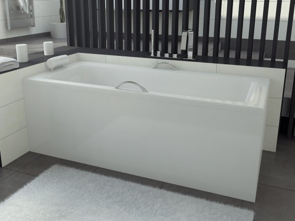 Besco Talia wanna prostokątna 120x70cm WAT120PK