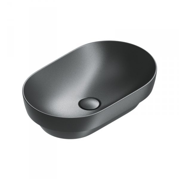 Catalano Sfera Umywalka wpuszczana w blat 55x35 cm czarny mat 15535ASFNS/0524550022