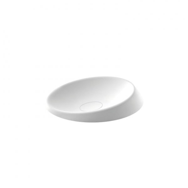 Marmorin Goccia umywalka nablatowa 53,8x42,5 cm, biała PU035010638