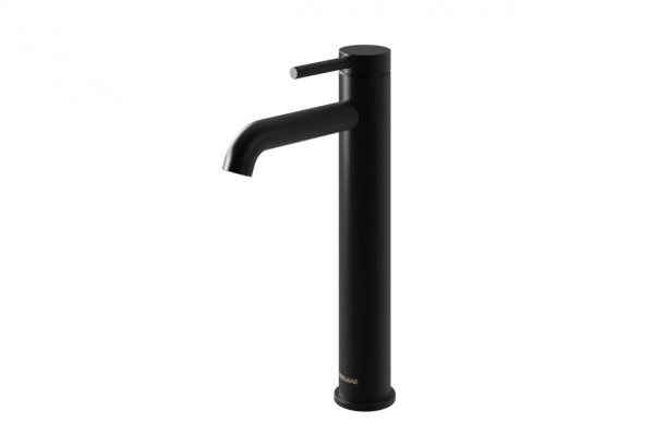 KOHLMAN Axel Black bateria umywalkowa wysoka czarna QB170AB