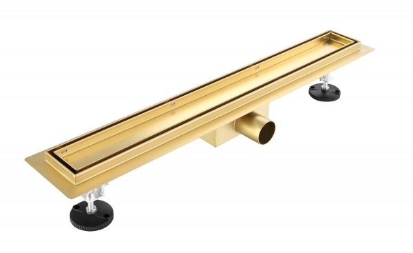 VCX odpływ liniowy 60cm złoto szczotkowane LCG600