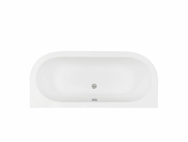 Besco Volya wanna wolnostojąca 150 + syfon klik-klak chrom z przelewem slim WKV150WSS