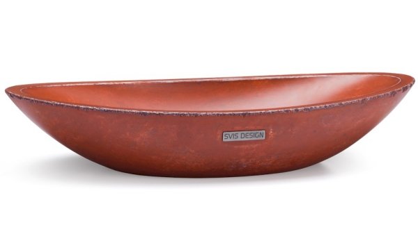 S.V.I.S.Design UMYWALKA 60 CM ORION BASIC - VINTAGE, BRĄZOWO-CZERWONY, LAKIER MATOWY