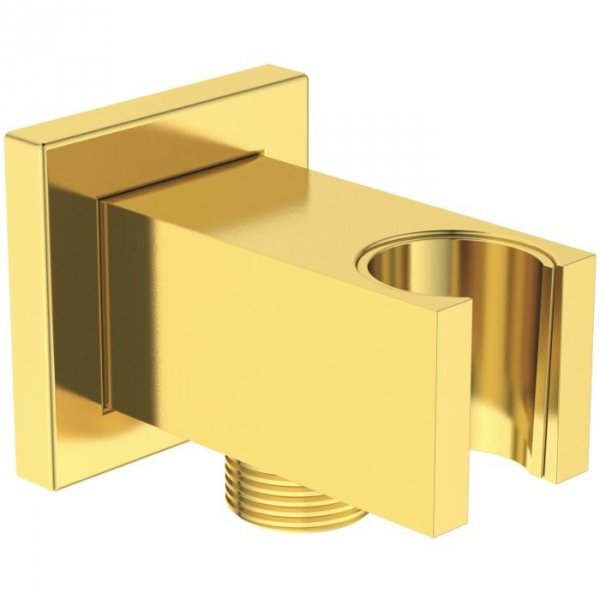 Ideal Standard Idealrain złącze prysznicowe z uchwytem złoto szczotkowane BC771A2
