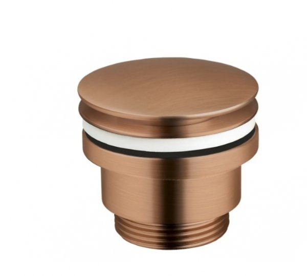 Vedo Uno Korek do umywalki typu klik-klak miedź szczotkowana  VSY4000/SM