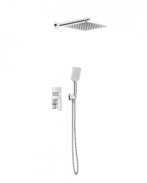 KFA Dust Zestaw natryskowy podtynkowy stal chrom 96607817
