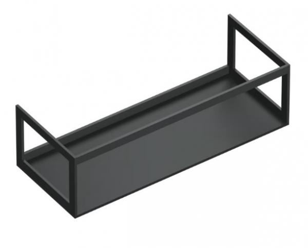 Catalano HORIZON 125 konsola podumywalkowa, podblatowa wykończenie czarny mat 5S12550NS