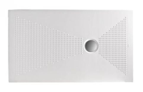 Kerasan NoLita Brodzik prostokątny 100x70x3 cm, biały 709401