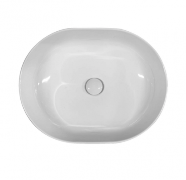 Kerasan 460511 F10 umywalka 56X44 nablatowa owalna VERDE MUCHIO