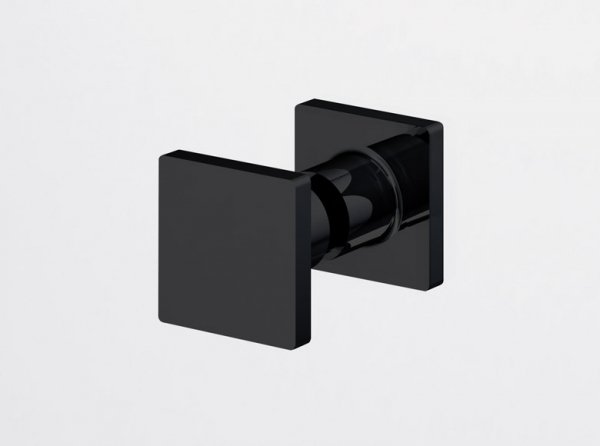 Sanswiss Annea Black Line drzwi jednoczęściowe ze ścianką stałą w linii 80cm profil czarny AN13D08000607 Sprawdź atrakcyjne rabaty!