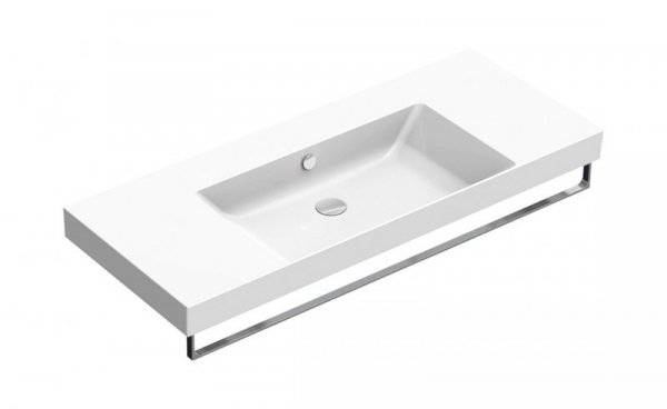 Catalano ZERO 125x50 umywalka b/o z symetryczną powierzchnią odkładczą 1125ZEUP00/0121260001