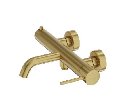Lavita Bateria wannowo - prysznicowa Orion Brushed Gold 5900378341567