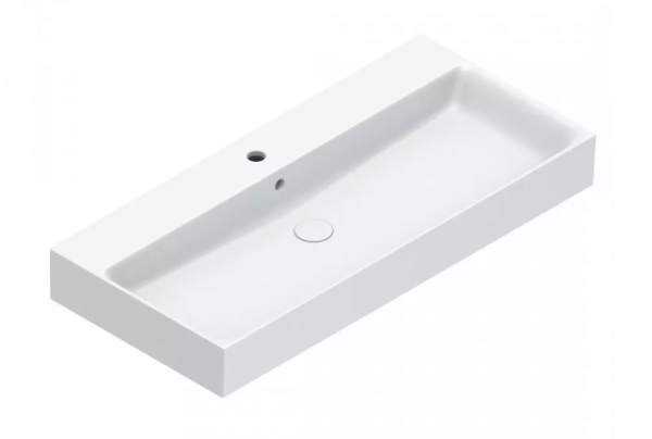 Catalano PREMIUM umywalka 100x47 z/o biały połysk 0221001001