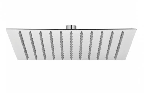 Laveo KVADRATO Deszczownica kwadratowa SLIM 25x25 cm chrom NLQ0D1S