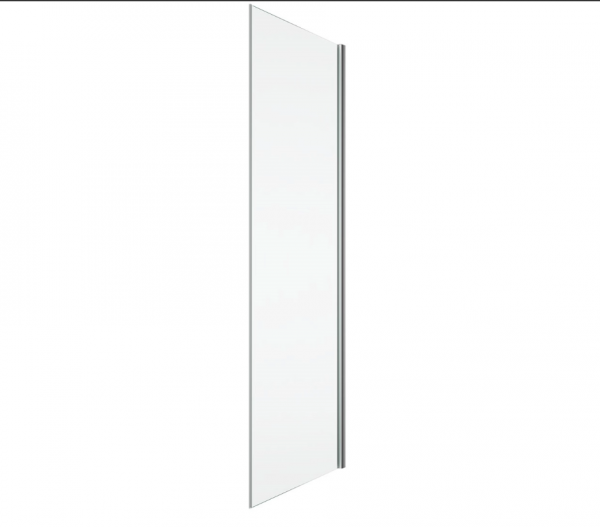 Ronal Sanswiss ścianka boczna 90° lub w linii 90x200 cm, szkło Master Carré, profile chrom PUDT2P0901030
