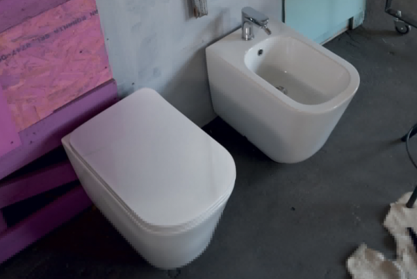 KERASAN TRIBECA BIDET STOJĄCY BIANCO 512001