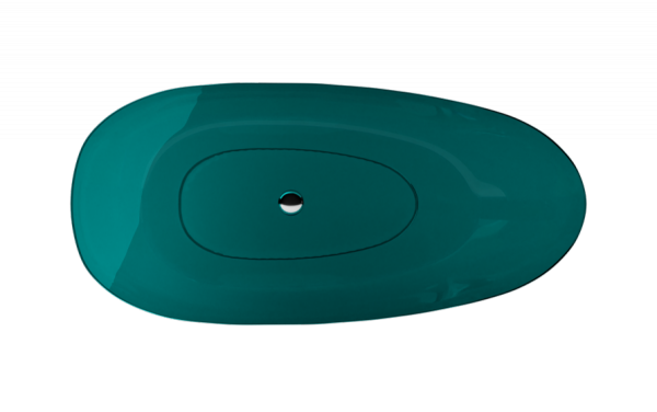 Besco Xara Ocean Breeze wanna wolnostojąca 160 syfon chrom WAX160OBC