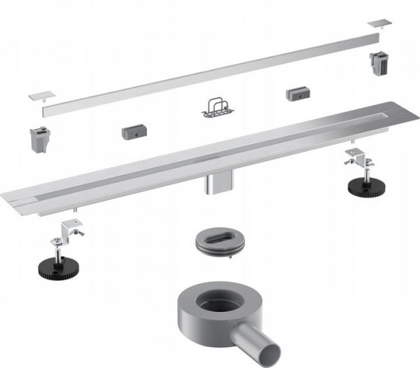VCX odpływ ścienny SUPER SLIM 90cm złoto szczotkowane LSSG900 MAGAZYN 24H