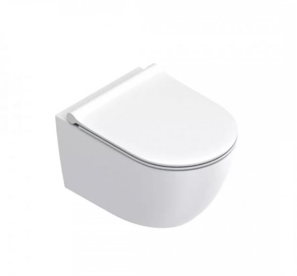 Catalano SFERA 50 cm podwieszany zestaw Bianco Satinato Silentech® 0511500021+0551200021+9056060000