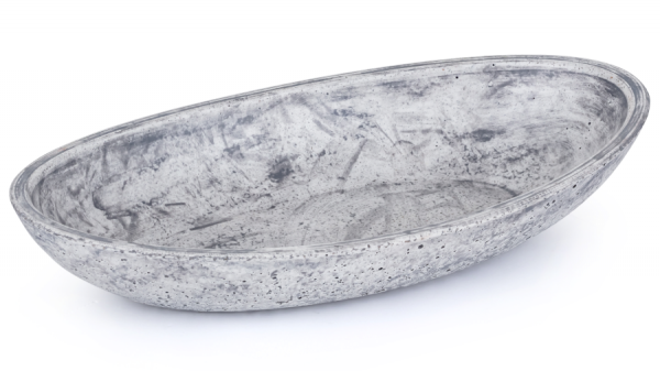 S.V.I.S. Design MISKA 19 CM ORION BASIC - FUZZY SZARY, LAKIER MATOWY