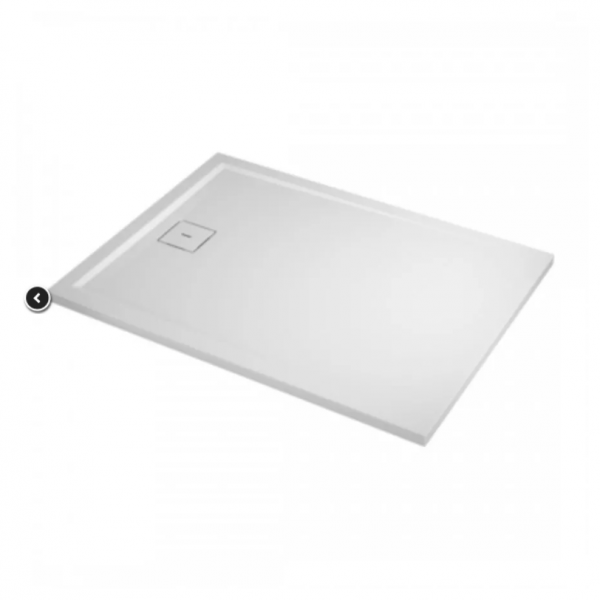 Ronal Sanswiss Livada brodzik prostokątny 110x90 cm konglomeratowy biały W20AS09011004