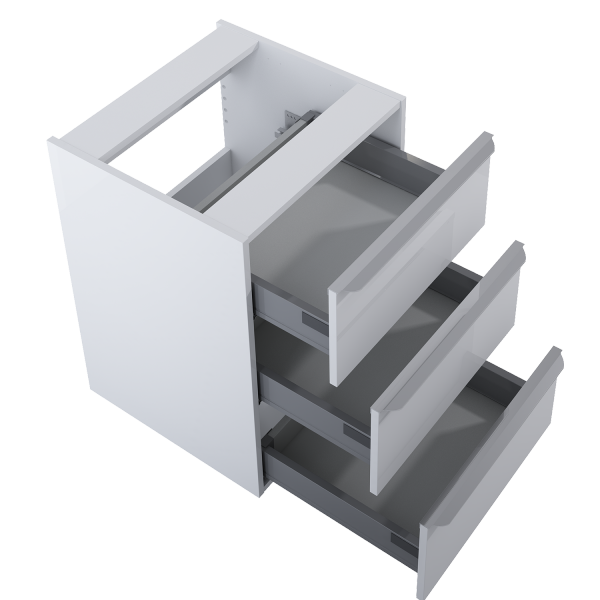 Elita KOMODA LOFTY 50 3S WHITE HG PDW 167030 WYSYŁKA 