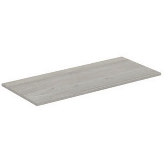 Ideal Standard Connect Air Blat 100 cm do umywalek nablatowych jasnoszare drewno E0851PS