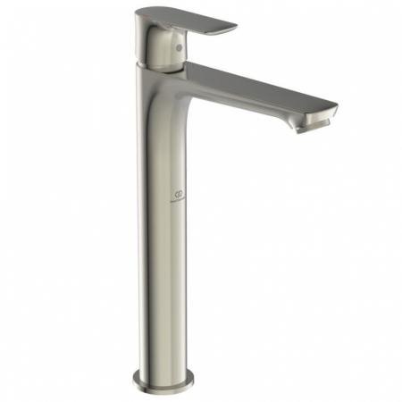 Ideal Standard Connect Air Bateria umywalkowa wysoka bez korka srebro szczotkowane połysk A7027GN