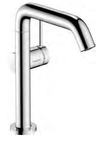 Hansgrohe Tecturis S Jednouchwytowa bateria umywalkowa 210 Finie, CoolStart z obrotową wylewką, z kompletem odpływowym Push-Open Chrom 73360000