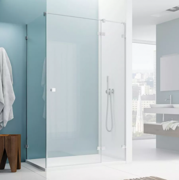 Ronal Sanswiss Annea ścianka prysznicowa 80 cm boczna do drzwi srebrny połysk ANTW108005007