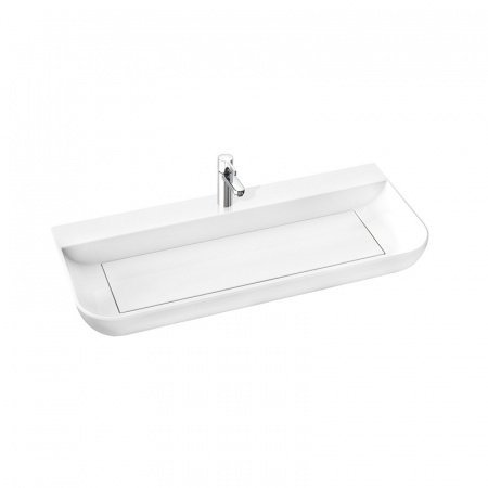 Marmorin Dione umywalka z otworem 70x45 cm, biała PU021010700