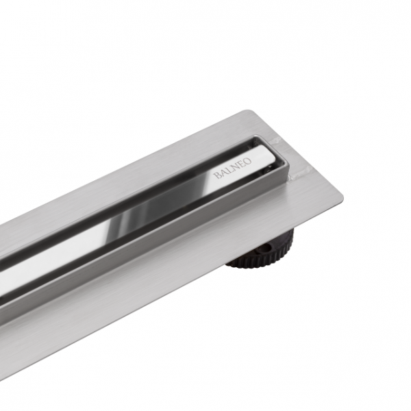 Balneo Slim &amp; Low ProLine Mirror Silver Odpływ liniowy wąski 80 cm chrom lustrzany A0401070201-3 WYSYŁKA