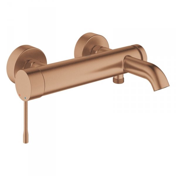 Grohe Essence Bateria wannowa natynkowa brushed warm sunset 25250DL1