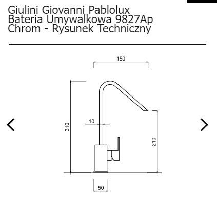 Giulini Giovanni Pablolux Bateria Umywalkowa  czarny mat  korek 9827KAPCZAR