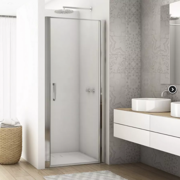 Ronal Divera drzwi prysznicowe 70X200 cm szkło przezroczyste srebrny połysk D22T10705007