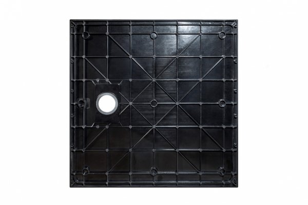Besco Vexo Marble Black brodzik 80 VMB8080K