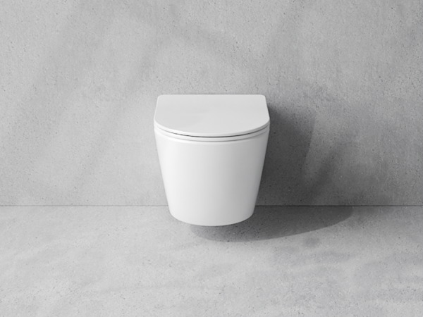 Besco Zestaw miska WC Aspen White plus deska wolnoopadająca Aspen Slim White ZASBDASB