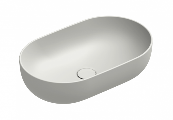 Catalano SFERA umywalka nablatowa 60x37 h=16 cm szary mat 0522610023