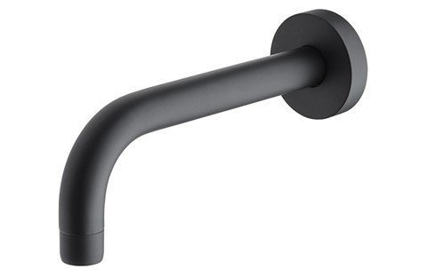 Giulini G Futuro wylewka ścienna czarna 20cm  3222/20/CZAR