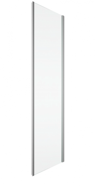 Ronal ścianka boczna 75x200 cm, szkło Durlux 200, profile srebrny mat TOPF20750122