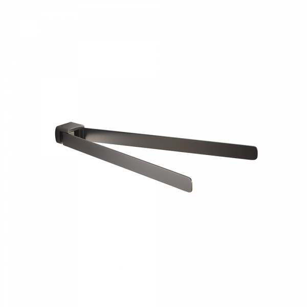 Gedy Pirenei wieszak dwuramienny gun metal PI23/GME