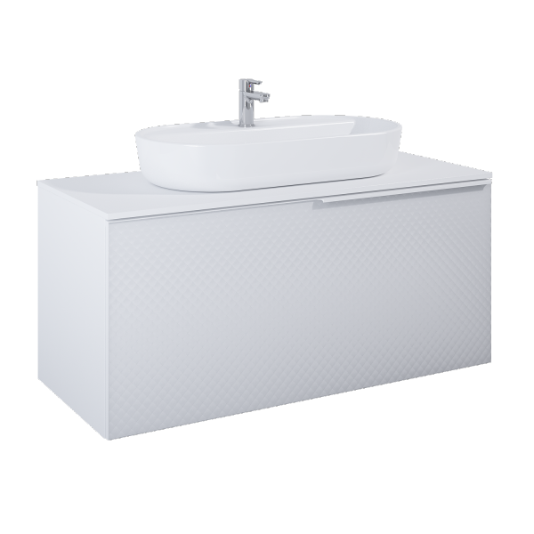 Elita SZAFKA GLAM 120 1S + 1S WHITE MATT PDW 168382