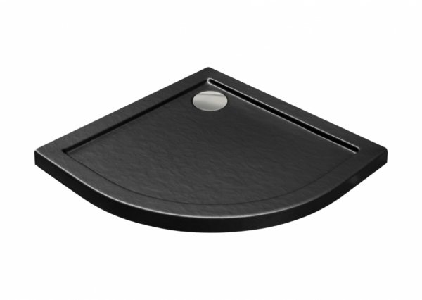 Besco Aron Stone Effect New brodzik półokrągły 90x90 BAA90NRCN